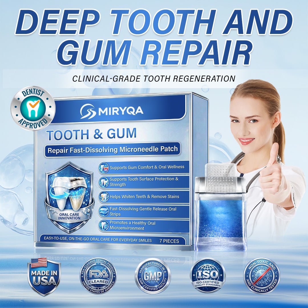 MIRYQA Tooth & Gum Repair Microneedle Patch — image 1