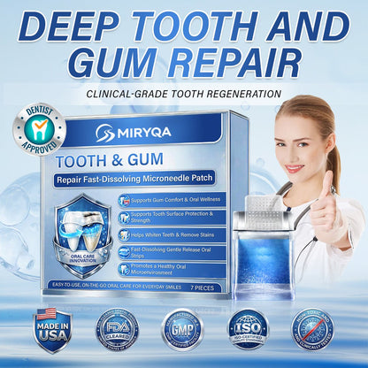 MIRYQA Tooth & Gum Repair Microneedle Patch — image 1