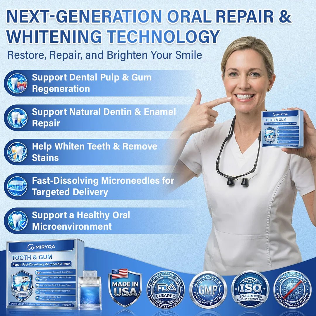 MIRYQA Tooth & Gum Repair Microneedle Patch — image 2