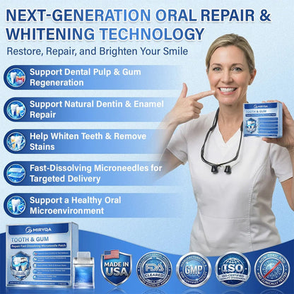 MIRYQA Tooth & Gum Repair Microneedle Patch — image 2