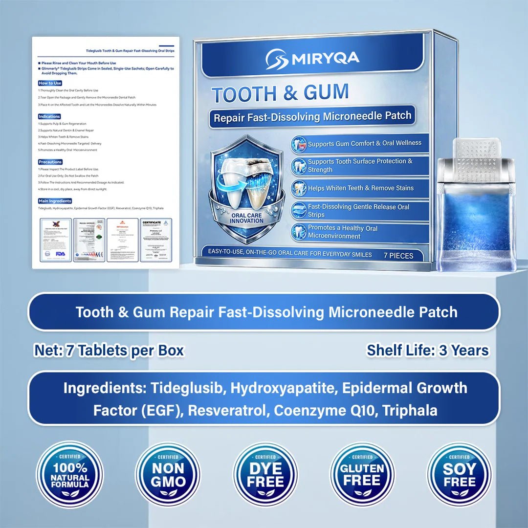 MIRYQA Tooth & Gum Repair Microneedle Patch — image 11